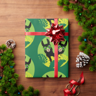 Papier Cadeau Fun Llama Alpaca Best Friends