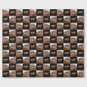 Papier Cadeau Fun Monster Truck Birthday Wrapping Paper (Plat)