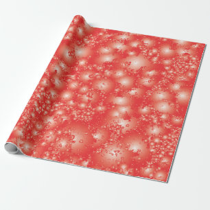 Papier Cadeau Fun RED Abstrait Enk Super motif de démarrage