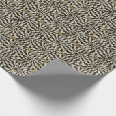 Papier Cadeau Fun Serpent Abstrait Stiped (Coin)