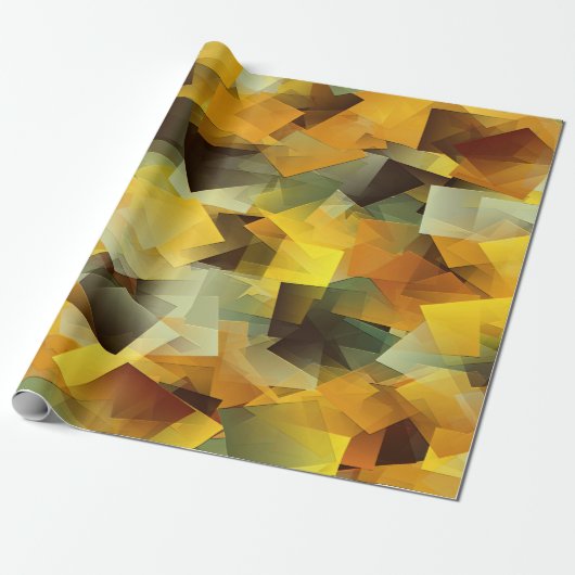 Papier Cadeau Fun tournesol.... (Déroulé)