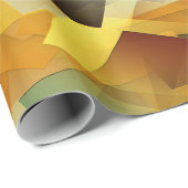 Papier Cadeau Fun tournesol.... (Coin rond)