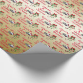 Papier Cadeau Funky Christmas Fishing ♫ Catfish Christmas Gold (Coin)