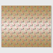 Papier Cadeau Funky Christmas Fishing ♫ Catfish Christmas Gold (Plat)