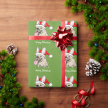 Papier Cadeau Funky French Bulldog Père Noël Christmas Motif mig<br><div class="desc">Le papier d’enveloppement de Noël de l’amoureux du chien-taureau français mignon. Français de couleur claire et drôle portant un chapeau de Père Noël. Un motif de chien amusant avec les mots "Joyeux Noël". Le texte peut être personnalisé. L'enveloppement cadeau de vacances parfait pour les amoureux français. Visitez le Doodle World...</div>