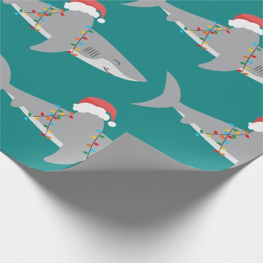 Papier Cadeau Funky Shark Extra Large Print (Coin)