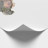 Papier Cadeau Funny Bunny Crochet Patchwork Camo Rabbit Happy Ea (Coin)