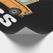 Papier Cadeau Funny Bus Boss School Bus Driver (Coin)