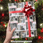 Papier Cadeau Funny Cat 4 Photo MEOWY CHRISTMAS Personnalisé<br><div class="desc">Créez votre propre chat d'animal de compagnie personnalisé ou chaton photo nouveauté Noël saison giftwrap en mettant en vedette l'accueil drôle MEOWY CHRISTMAS, 4 photos, votre nom et empreintes de pattes de chat superposer dans votre choix de couleurs pour tout texte, les empreintes de pawprints ou la couleur arrière -...</div>