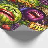 Papier Cadeau Funny character wrapping paper (Coin)