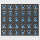 Papier Cadeau Funny Data Science Bell Curve Computer Programmer (Plat)