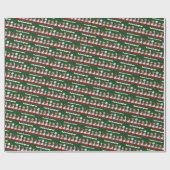 Papier Cadeau Funny Dog Carol Singers Add Your Message Cartoon (Plat)