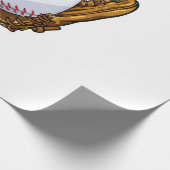 Papier Cadeau Funny Easter Egg Baseball Egg Hunting Easter Day M (Coin)