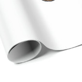 Papier Cadeau Funny Easter Egg Baseball Egg Hunting Easter Day M (Coin rond)