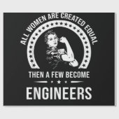 Papier Cadeau Funny Engineer For All Women (Plat)
