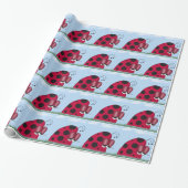 Papier Cadeau Funny et Euphoric Ladybug (Déroulé)