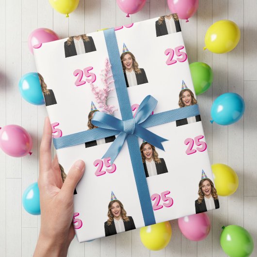 Papier Cadeau Funny Face Gift Wrap for Women