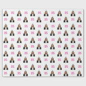 Papier Cadeau Funny Face Gift Wrap for Women (Plat)