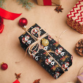 Papier Cadeau Funny Gen Z Santa & Rudolph 67 Holiday Gift Wrap