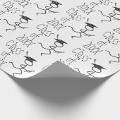 Papier Cadeau Funny Graduation Runner © - Cross Country, Track (Coin)