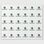 Papier Cadeau Funny Kale (Plat)