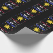 Papier Cadeau Funny Philippin Américain Philippines Pinoy Pinay (Coin)