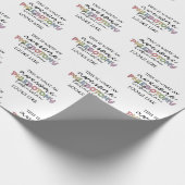 Papier Cadeau Funny Phlebotomy Technicien génial PBT (Coin)