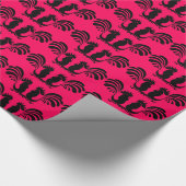 Papier Cadeau Funny Rooster Année 2017 Papier d'enveloppement po (Coin)