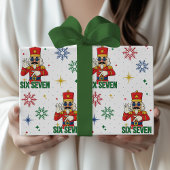 Papier Cadeau Funny Six Seven 67 Meme Nutcracker Christmas Humor