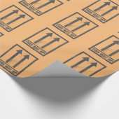 Papier Cadeau Funny this way (Coin)