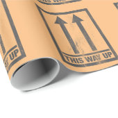 Papier Cadeau Funny this way (Coin rond)