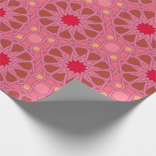 Papier Cadeau Fuschia Grenade (Coin)