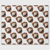 Papier Cadeau . Futur grand-ligueur (Plat)