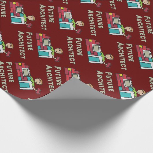 Papier Cadeau Future Architect (Coin)
