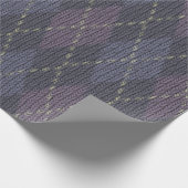 Papier Cadeau Future Dusk Argyle Christmas  (Coin)