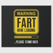 Papier Cadeau Gag drôle (Plat)