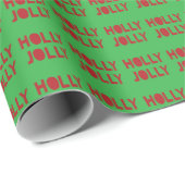 Papier Cadeau Gaiement Noël (Coin rond)