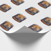 Papier Cadeau Gains de cour de graveyard squelette soulevant hal (Coin)