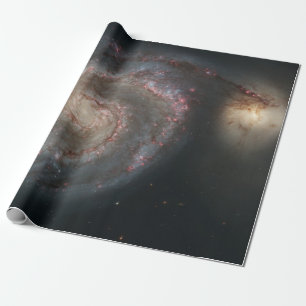 Papier Cadeau Galaxie à bulles (espace) (univers) (Messier 51A)
