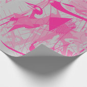 Papier Cadeau galaxie abstraite (Coin)
