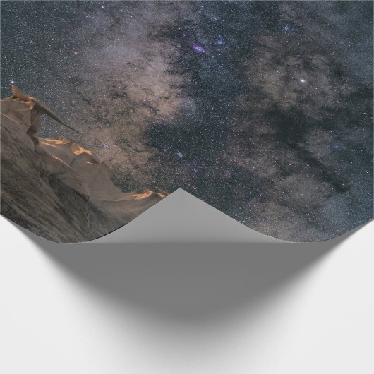 Papier Cadeau Galaxie colorée (Coin)