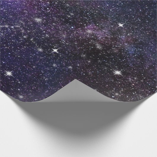 Papier Cadeau Galaxie, Univers, Hommes & Femmes, Motif spatial (Coin)