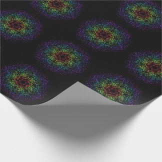 Papier Cadeau Galaxie Vide Étoile Arc-en-Ciel