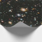 Papier Cadeau Galaxies de champ ultra profond Hubble de la NASA (Coin)