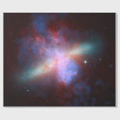 Papier Cadeau Galaxy M82 Hubble NASA (Plat)
