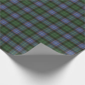 Papier Cadeau Galbraith Ancien Tartan écossais (Coin)