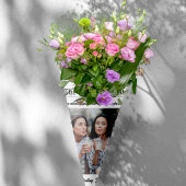 Papier Cadeau Galentines Day Journal Flower Bouquet Photo