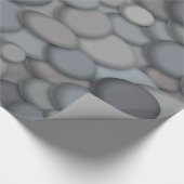 Papier Cadeau Galets rocheux multicolores (Coin)