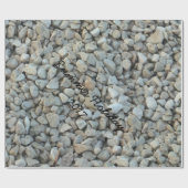 Papier Cadeau Galets sur Beach Stone Photographie (Plat)