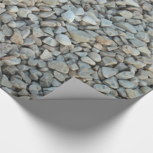 Papier Cadeau Galets sur Beach Stone Photographie (Coin)